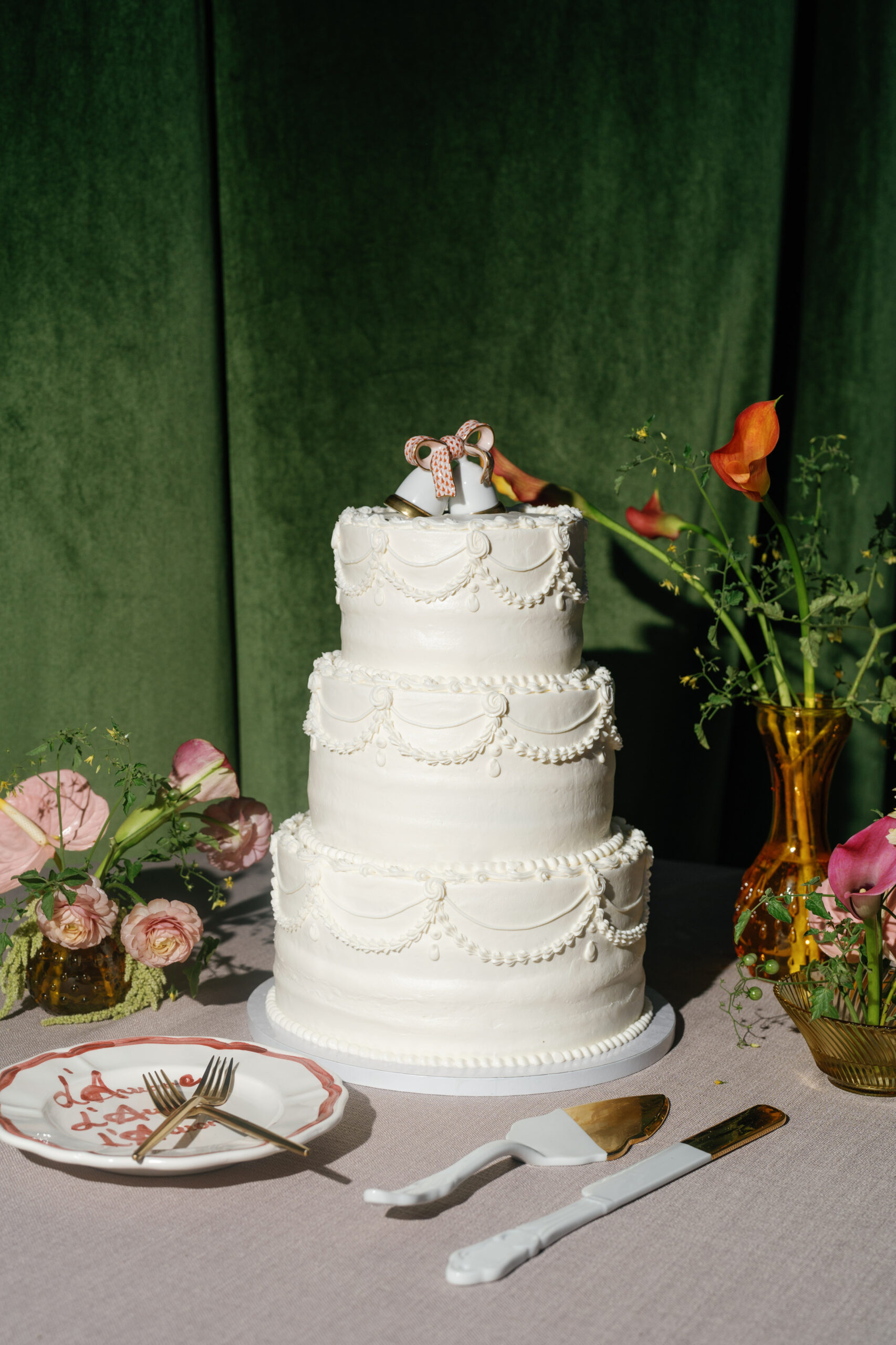 Vintage Style Wedding Ckae